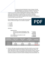 Acquisition & Interest Date Interest Earned (NR X Face) A Interest Income (ER X BV) B Discount Amortization A-B Book Value 07/01/14 12/31/14 12/31/15