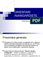 Orientari Avangardiste