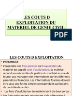 Les Couts D'exploitation