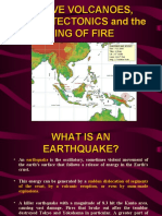 Active Volcanoes, Plate Tectonics and The Ring of Fire