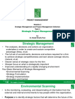 M2Topic1 Strategic Project Management NEW