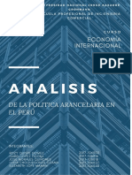 Analisis Politica Arancelaria en El Peru 4a Unjbg