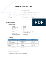 Memoria-Descriptiva - Cordova Cordova