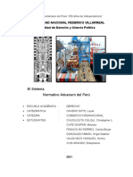 Monografía - Sistema Normativo Aduanero Del Peru