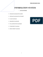 Student Information System: 1. List of Figures