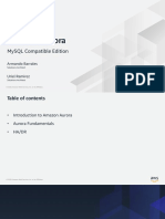 Amazon Aurora: Mysql Compatible Edition