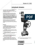 350 Series Electrohydraulic Actuators: Bulletin 61.5:350