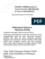 Manajemen Perpajakan Perusahaan Yang Memiliki Hubungan Istimewa