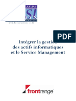 Intégrer La Gestion Des Actifs Informatiques Et Le Service Management