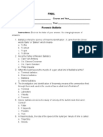 FINAL Ballistics