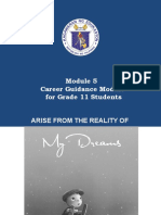 Career Guidance Module For Grade 11 Students