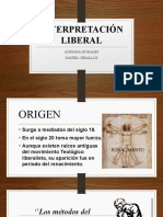 Interpretación Liberal