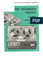 GELOSO Bulletin - Technique - Geloso - N. - 92a - G - 257 - Protected