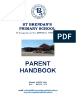 Parent Handbook ST Brendans 2020