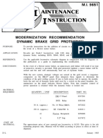 Modernization Recommendation Dynamic Brake Grid Protection