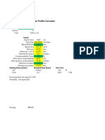 Machine Sizing and Injection Profile Calculator