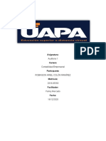 Tarea 6 - Auditoria I