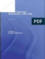 (English Historical Documents 1) Douglas, David Charles - Whitelock, Dorothy - English Historical Documents Vol. 1, C.500-1042 - Edited by Dorothy Whitelock (1996, Routledge)