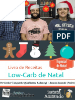 Livro de Receitas Low Carb de Natal