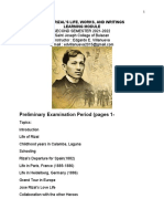 Ge12 - Rizal's Life, Works, and Writings Edvillanueva