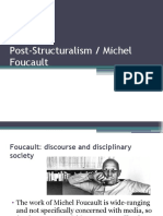 Post-Structuralism - Michel Foucault