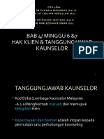 Bab 4-HAK KLIEN TANGGUNGJAWAB KAUNSELOR