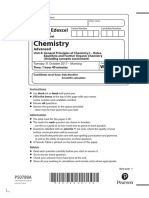 October 2017 (IAL) QP - Paper 4 Edexcel Chemistry A-Level