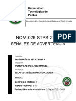 Señales de Advertencia