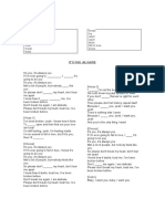 Song. Verbs. 1º Eso. Its You Ali Gatie