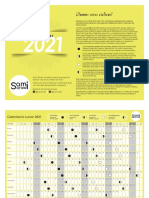 Calendario Lunar 2021 - Diagrama Luna - Sami Sarawi