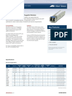 SP Series: Gigabit Small Form-Factor Pluggable Modules