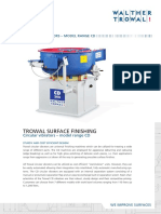 Trowal Surface Finishing: Circular Vibrators - Model Range CD