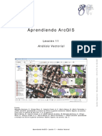 Aprendiendo ArcGIS - Leccion11, Analisis Vectorial