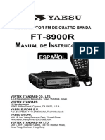 FT 8900R Spanish Manual de Equipo de Radioaficionado