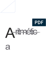 ARITMETICA