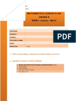 Grade 6 Term 1 Data Handling Lesson 1 2