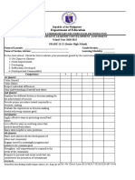 Homeroom Guidance Assessment Tool