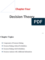 Chapter 4 Decision and Game Theory