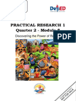 Practical Research 1 Quarter 2 - Module 8: Discovering The Power of Reason