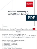 Evaluation and Finding of Isolated Flyback Converter: © 2016 ROHM Co.,Ltd