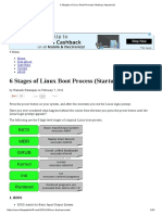 6 Stages of Linux Boot Process (Startup Sequence)