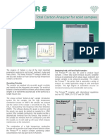 Skalar: The Primacs Total Carbon Analyzer For Solid Samples