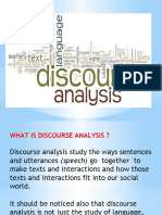 Discourse Analysis