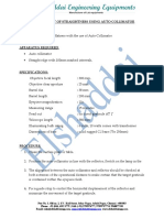 Measurement of Straightness Using Auto Collimator AIM: To Measure The Flatness With The Use of Auto-Collimator Apparatus Required