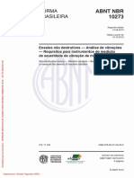 ABNT - NBR - 10273 - 2013 - Análise de Vibrações