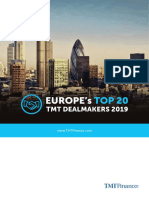 Europes Top 20 TMT Dealmakers 2019