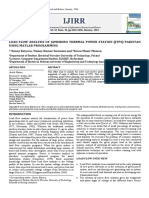 Load Flow Analysis of Jamshoro Thermal Power Station (JTPS) Pakistan Using Matlab Programming