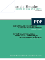 Caderno - 02 Subnutrição e Obsidade em Paises em Desenvolvimento