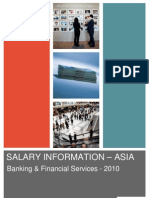 Salary Information - Asia: Banking & Financial Services - 2010