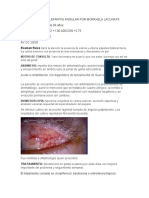 Caso Clinico de Blefaritis Angular Por Moraxela Lacunata